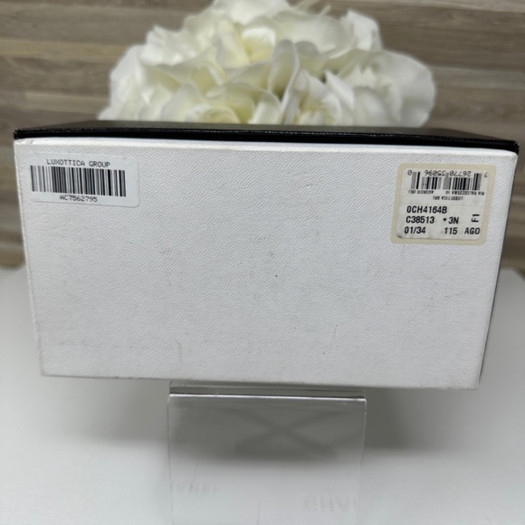 Chanel Y2K Vintage CC Logo Camellia Flower Brown Frameless Sunglasses 4164-B - Picture 13 of 14